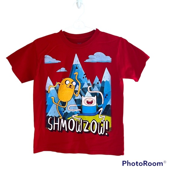 🔴CARTOON NETWORK: Boy’s size S, “Adventure Time with Finn & Jake” t-shirt🔴 - Picture 1 of 5